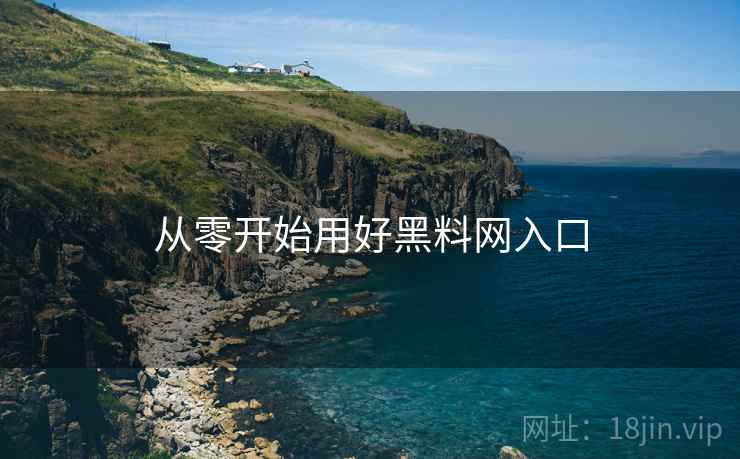 从零开始用好黑料网入口