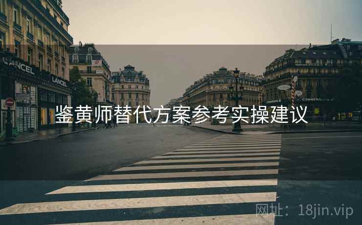 鉴黄师替代方案参考实操建议