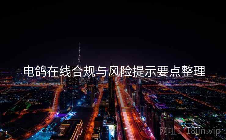 电鸽在线合规与风险提示要点整理