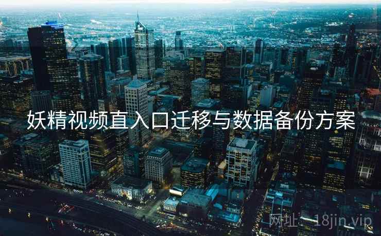 妖精视频直入口迁移与数据备份方案